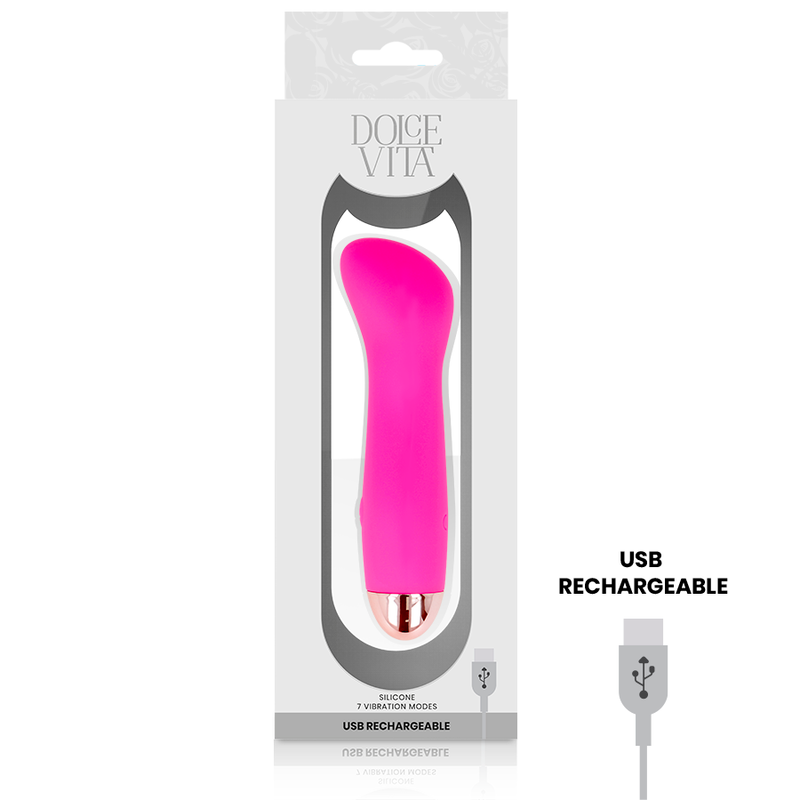 DOLCE VITA - VIBRATOR I ROSA 7 GESCHWINDIGKEIT