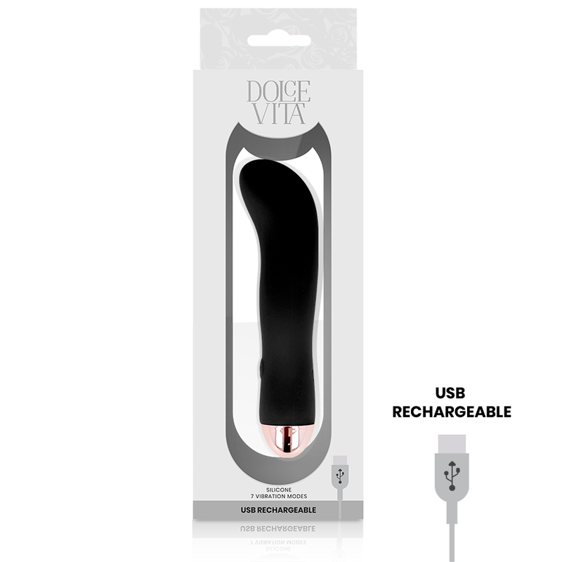 DOLCE VITA - VIBRATOR II SCHWARZ 7 GESCHWINDIGKEIT