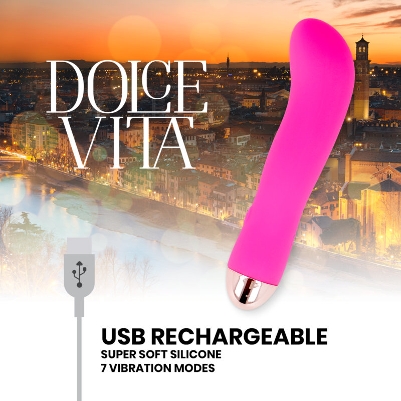 DOLCE VITA - VIBRATOR II ROSA 7 GESCHWINDIGKEITEN