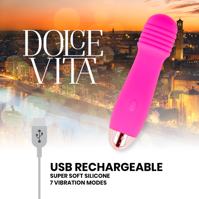 DOLCE VITA - VIBRATOR III ROSA 7 GESCHWINDIGKEITEN