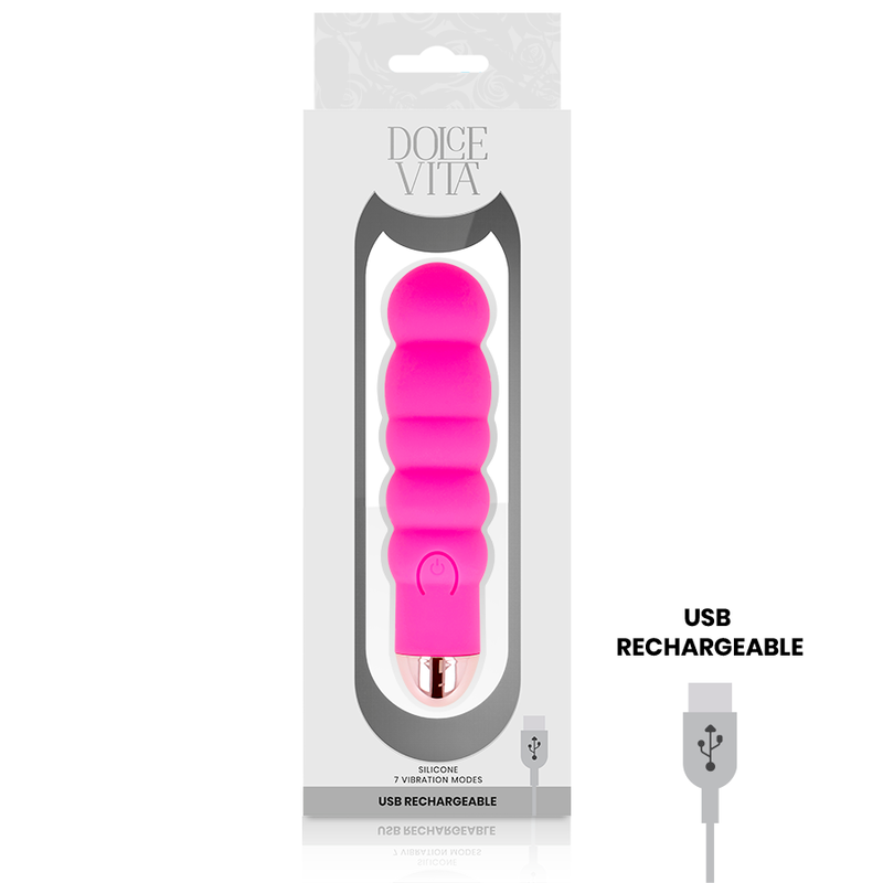 DOLCE VITA - VIBRATOR VI ROSA 7 GESCHWINDIGKEITEN