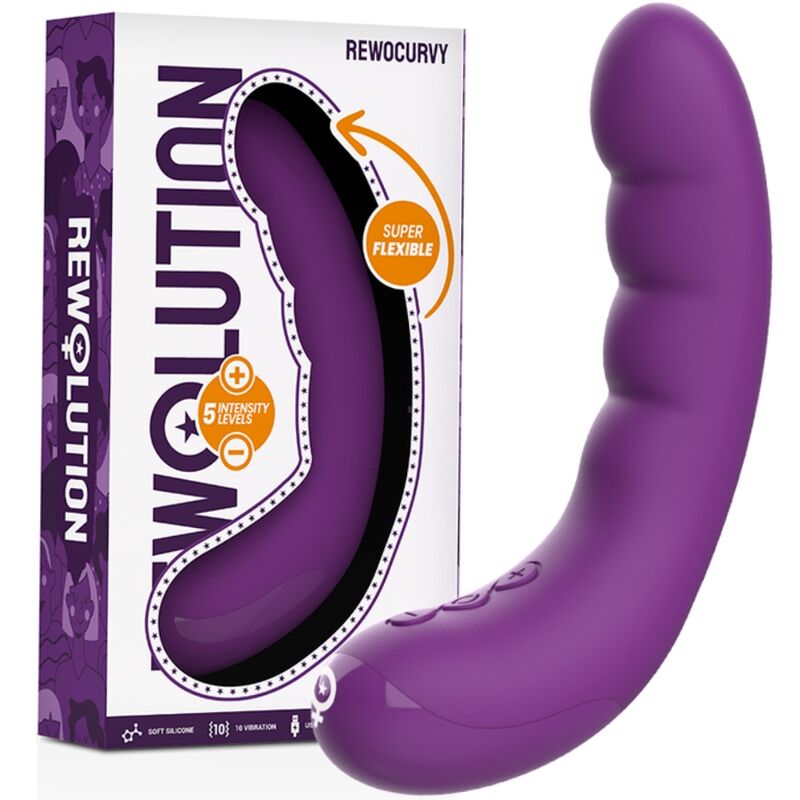 REWOLUTION - REWOCURVY, VIBRADOR FLEXIBLE
