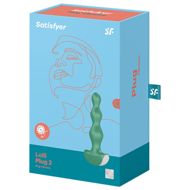 SATISFYER - LOLLI PLUG 2 - ANAL-VIBRATOR