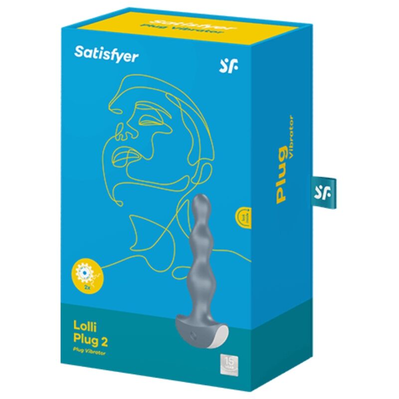 SATISFYER - LOLLI PLUG 2 - ANAL-VIBRATOR