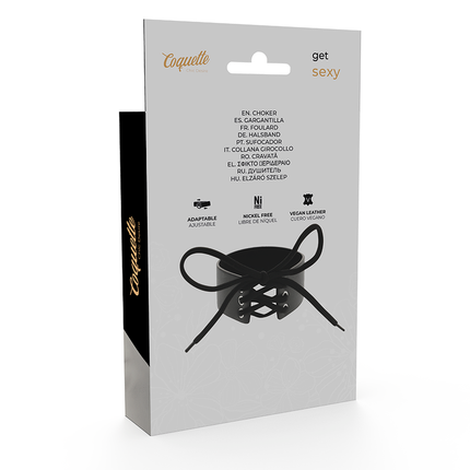 COQUETTE CHIC DESIRE - COLLAR DE CUERO VEGANO