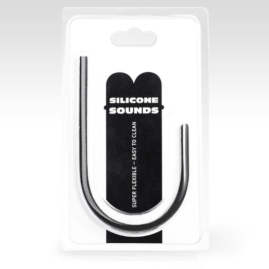 ALL BLACK - 6 MM SILICONE URETHRAL PROBE
