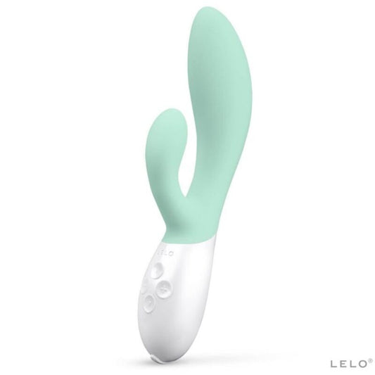 LELO - INA 3 VIBRADOR CONEJO VERDE DE LUJO CON ALGAS