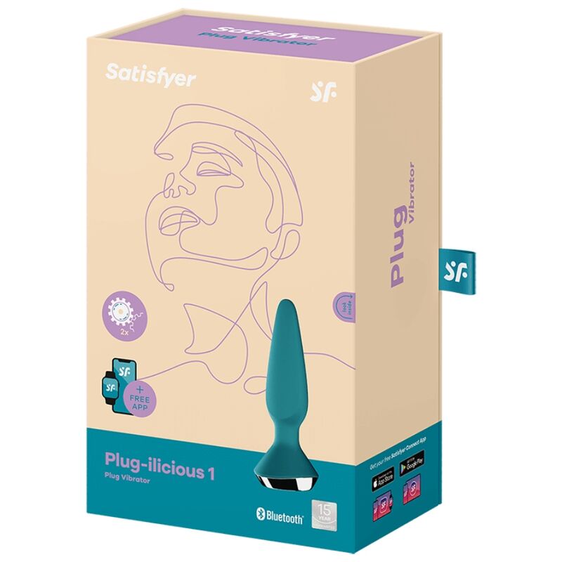 SATISFYER - PLUG ILICIOUS 1 ANAL-VIBRATOR