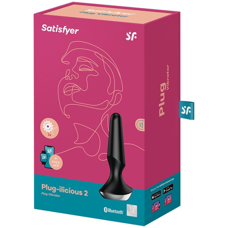 SATISFYER - PLUG ILICIOUS 2 ANAL-VIBRATOR