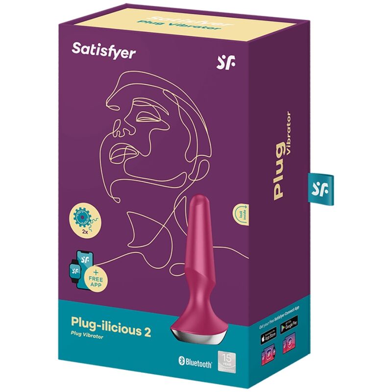 SATISFYER - PLUG ILICIOUS 2 ANAL-VIBRATOR