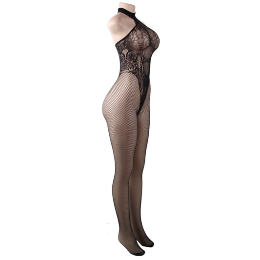 QUEEN LINGERIE - BODYSTOCKING CON ESPALDA DESCUBIERTA S/L