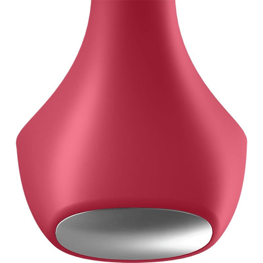 SATISFYER - BACKDOOR LOVER RED ANAL VIBRATOR PLUG