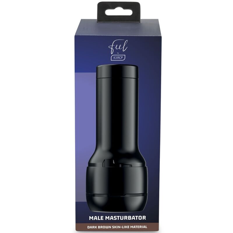 KIIROO - MASTURBADOR ESTIMULADOR FEEL STROKER - MARRÓN OSCURO