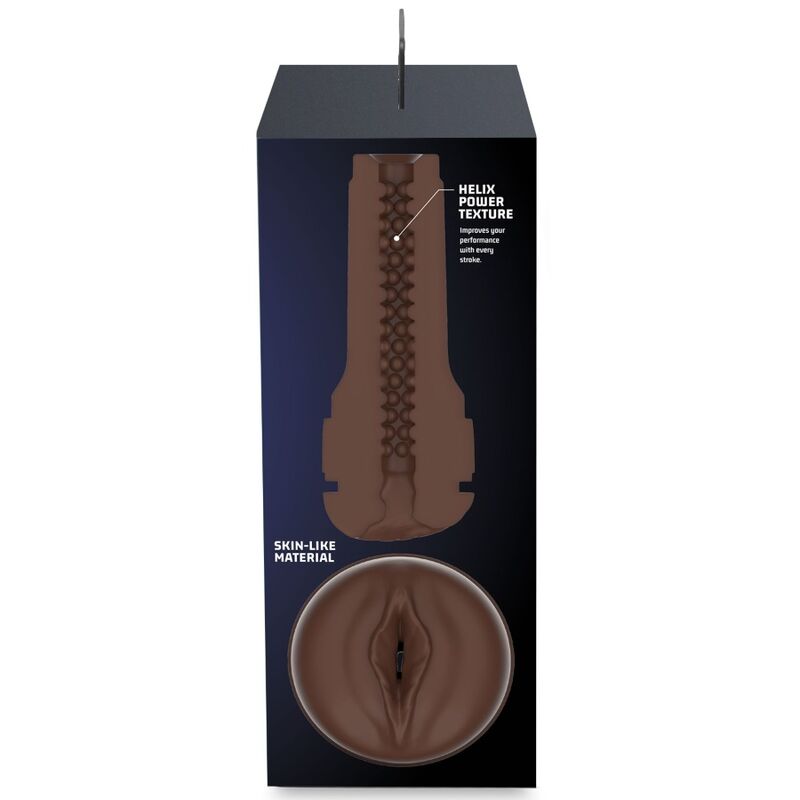 KIIROO - MASTURBADOR ESTIMULADOR FEEL STROKER - MARRÓN OSCURO