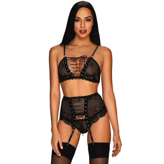 OBSESSIVE - BASITTA SET THREE-PIECE S/M