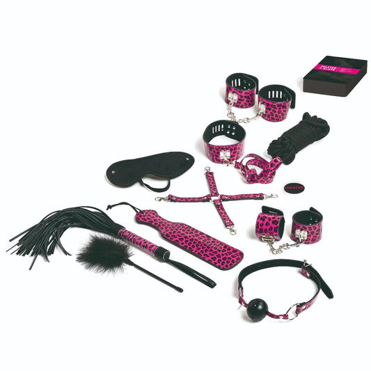 TEASE & PLEASE - 13 MAGENTA BONDAGE ACCESSORIES