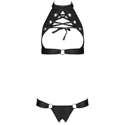 PASIÓN - CONJUNTO DE CUERO ECOLÓGICO MALWIA S/M