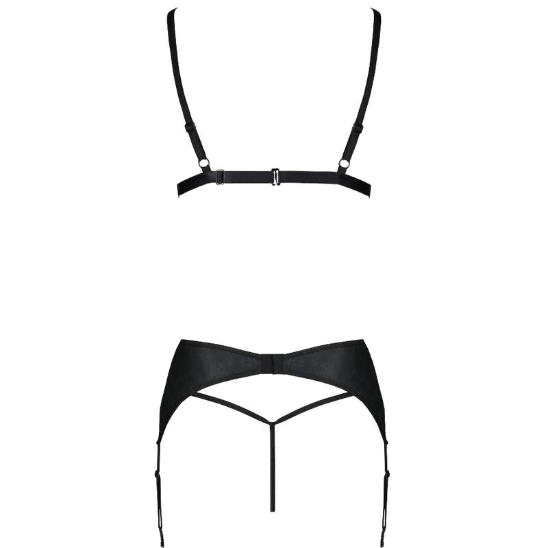 PASSION - MILEY ÖKOLOGISCHES LEDER-SET S/M