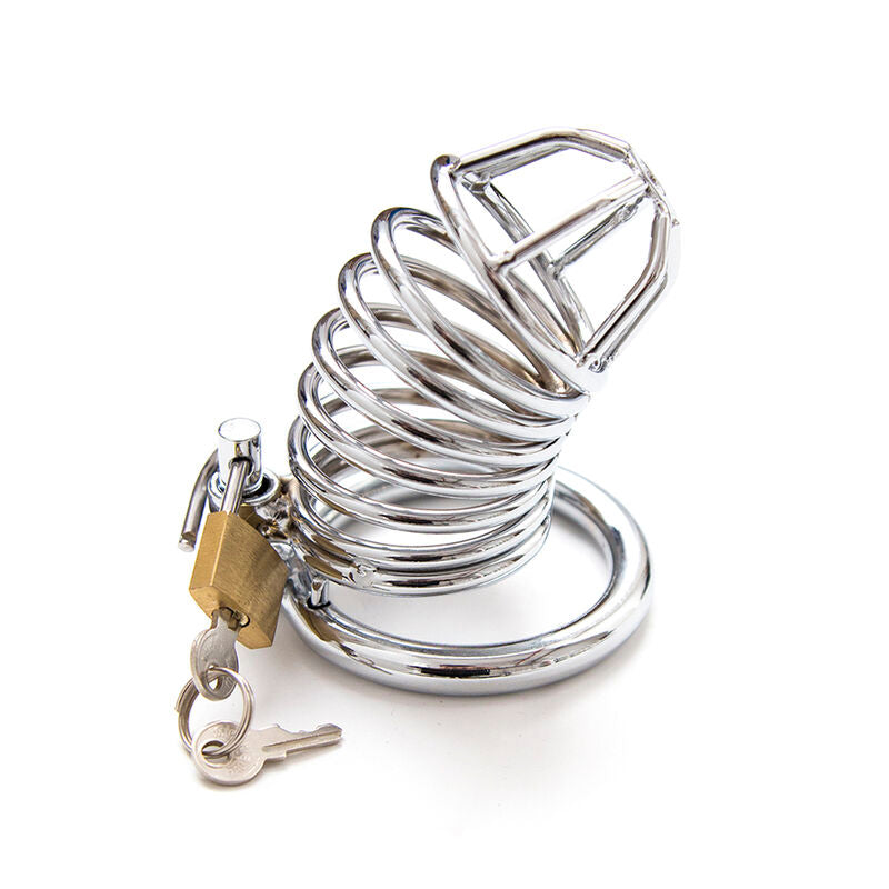 OHMAMA FETISH - Metal chastity cage, size L