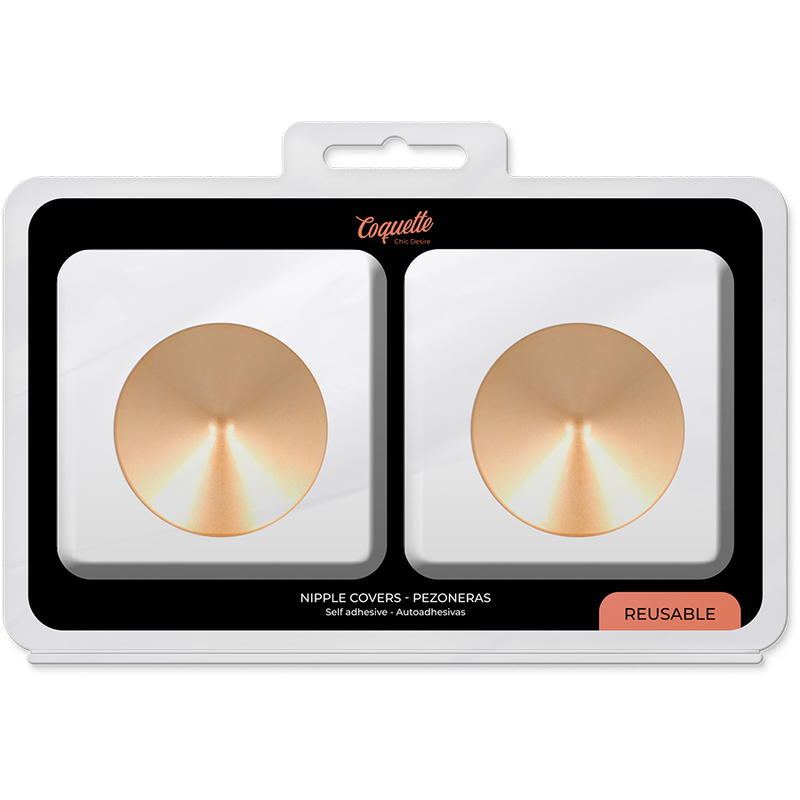 COQUETTE CHIC DESIRE - NIPPELCOVER GOLDENE KREISE