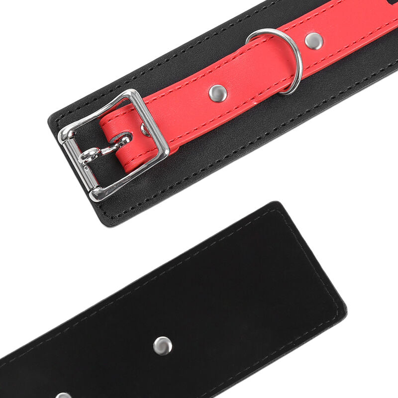 OHMAMA FETISH - WRIST SLAPS WITH BUCKLE LOCK