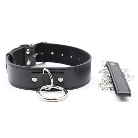 OHMAMA FETISH - EXAMINATION COLLAR WITH LEASH