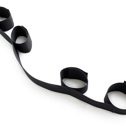 OHMAMA FETISH - ESPOSAS DE NYLON CON BARRA SUAVE Y SEPARADOR