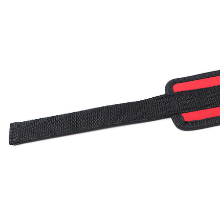 OHMAMA FETISH NYLON BIND HOOK AND EYE HANDCUFFS