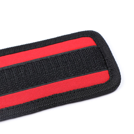 OHMAMA FETISH NYLON BIND HOOK AND EYE HANDCUFFS