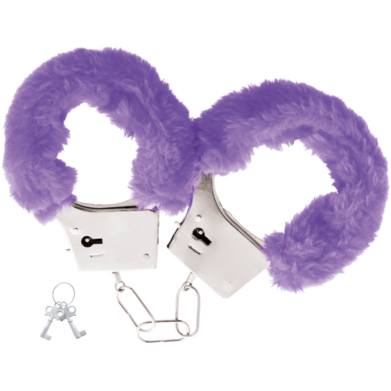 OHMAMA FETISH FLURRY METAL CUFF - PURPLE