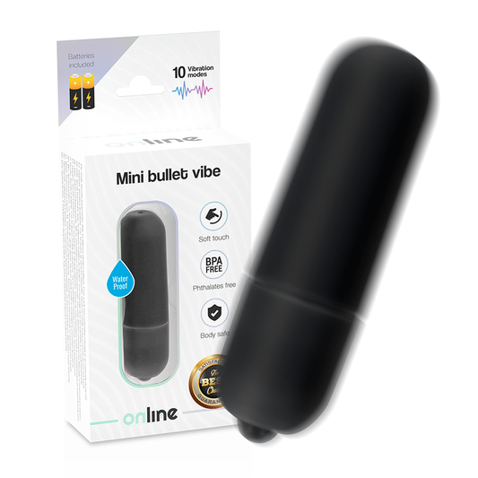 ONLINE - BLACK MINI VIBRATION BALL