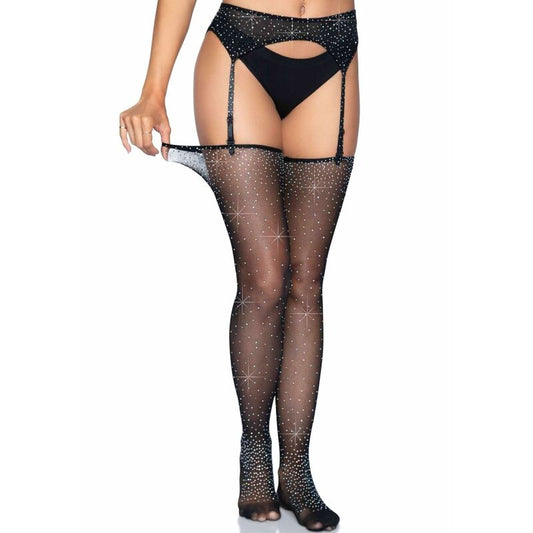 LEG AVENUE - CONJUNTO DE LIGUERO Y MEDIAS EN TALLA ÚNICA
