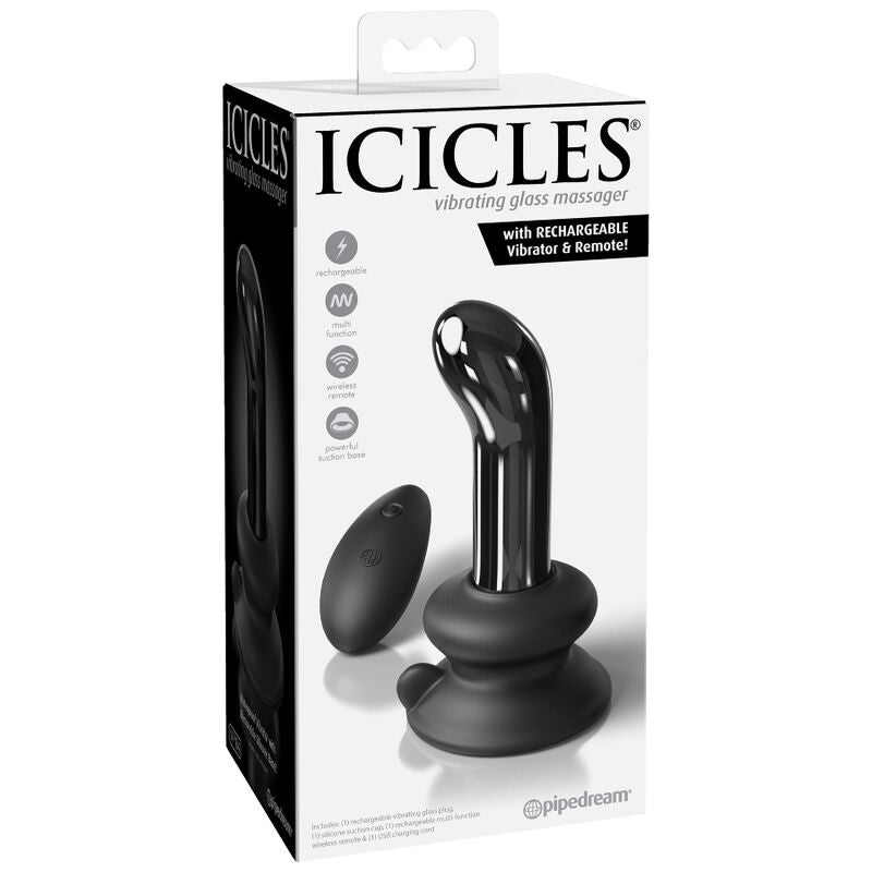 ICICLES - N. 84 TAPÓN DE VIDRIO SOPLADO CON MANDO A DISTANCIA