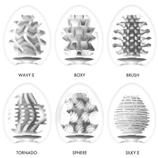 TENGA - HUEVOS MASTURBADORES EASY BEAT PACK 6 UNIDADES