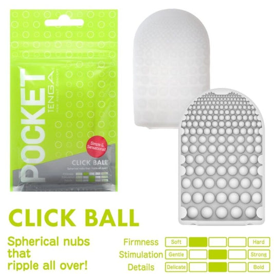TENGA - BOLSA MASTURBADORA CON BOLA DE CLIC