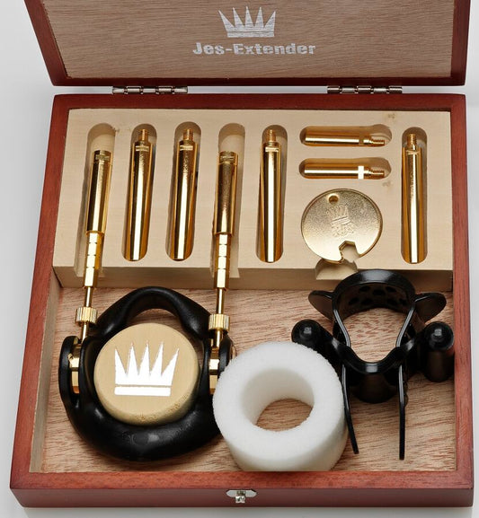 JES-EXTENDER - ALARGAMIENTO DE PENE BAÑADO EN ORO