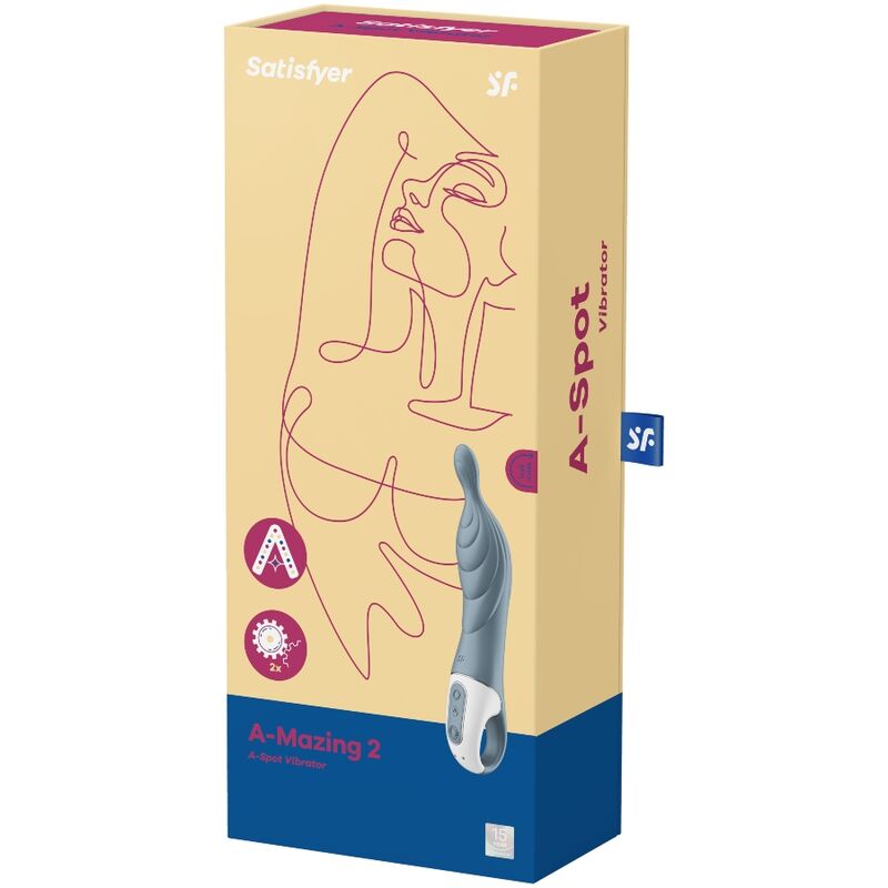 SATISFYER - AMAZING 2 ASPOT VIBRATOR