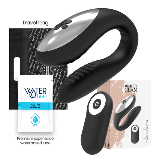 BRILLY GLAM - WE LOVE THE BLACK REMOTE CONTROL FOR PARTNERS