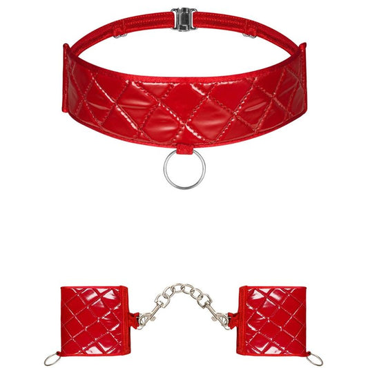 OBSESSIVE - HANDCUFFS AND COLLAR BY HUNTERIA
