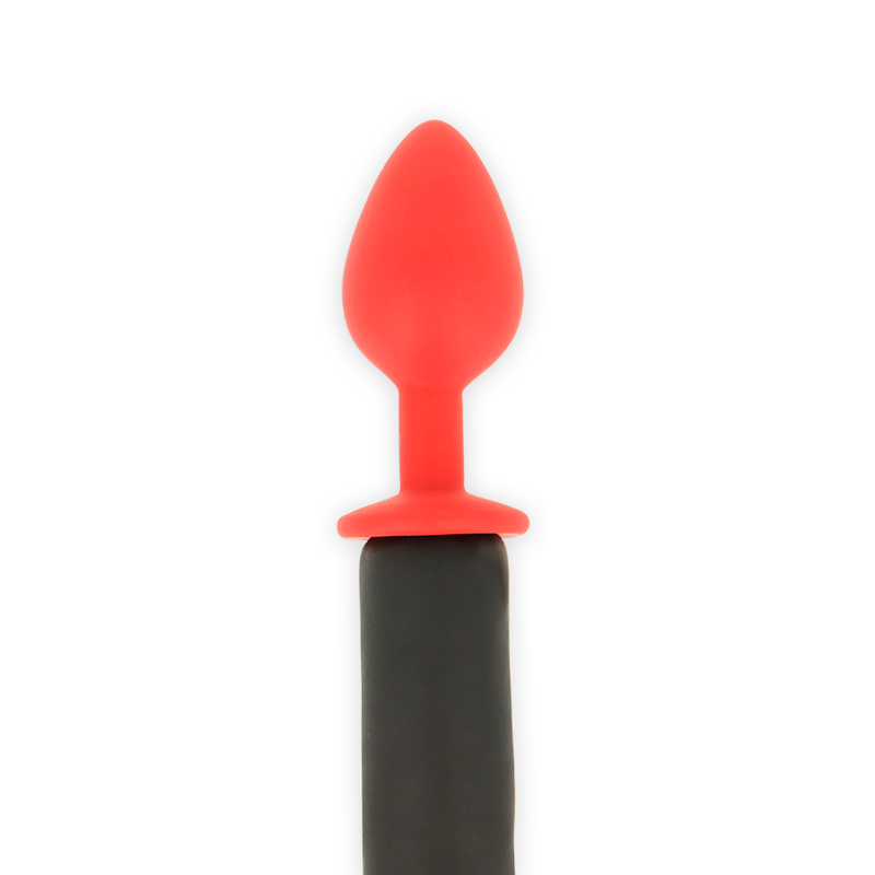 OHMAMA FETISH DEVIL COCK SILICONE BUTT PLUG 8 CM