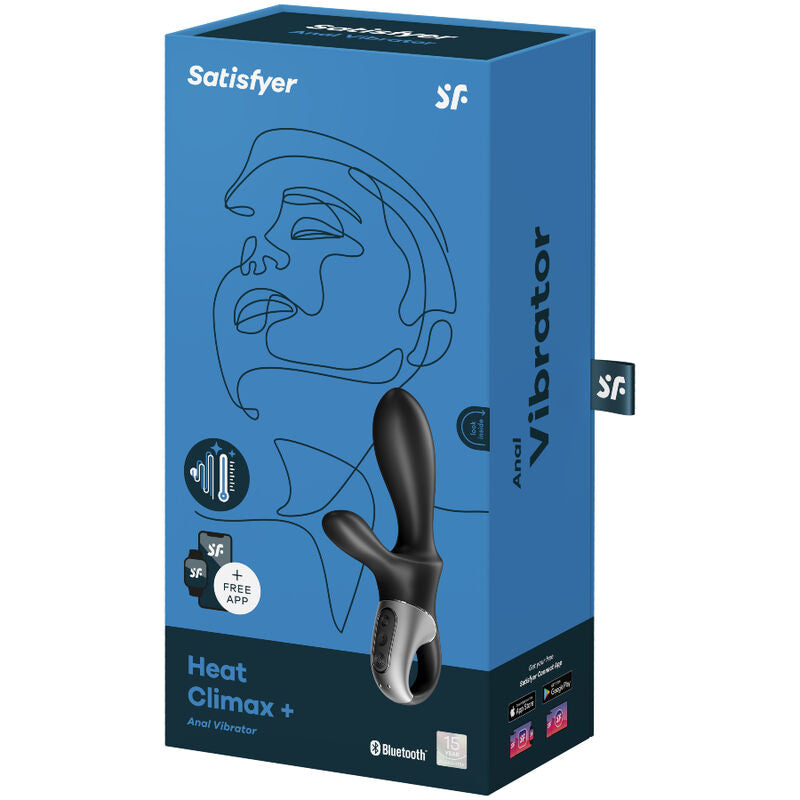 SATISFYER - HEAT CLIMAX+ ANAL-VIBRATOR APP