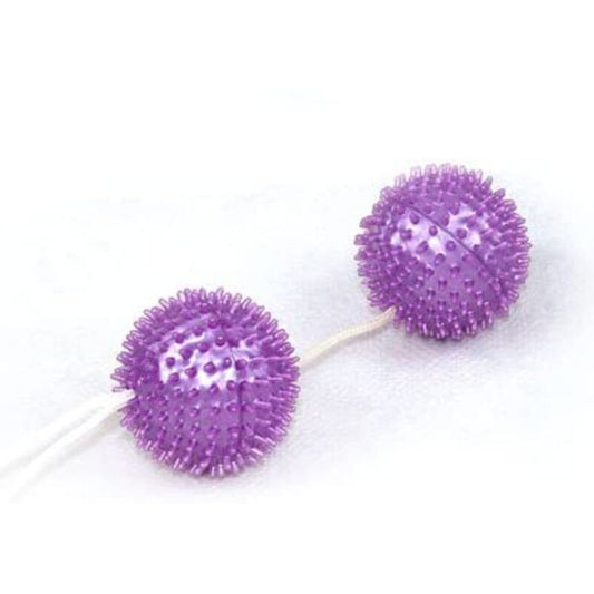 BAILE - A DEEP PLEASURE. BALLS WITH PURPLE TEXTURE, 3.60 CM