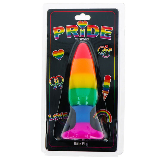 ORGULLO - TAPÓN CON BANDERA LGBT 10,5 CM