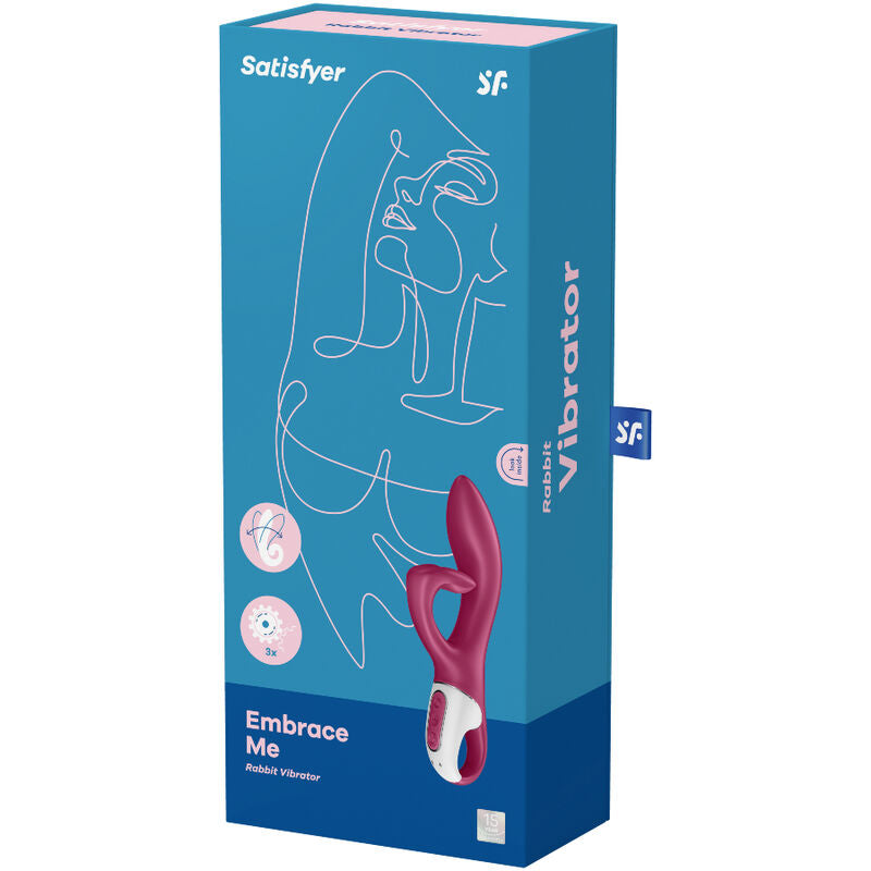 SATISFYER - EMBRACE ME GSPOTVIBRATOR BERRY