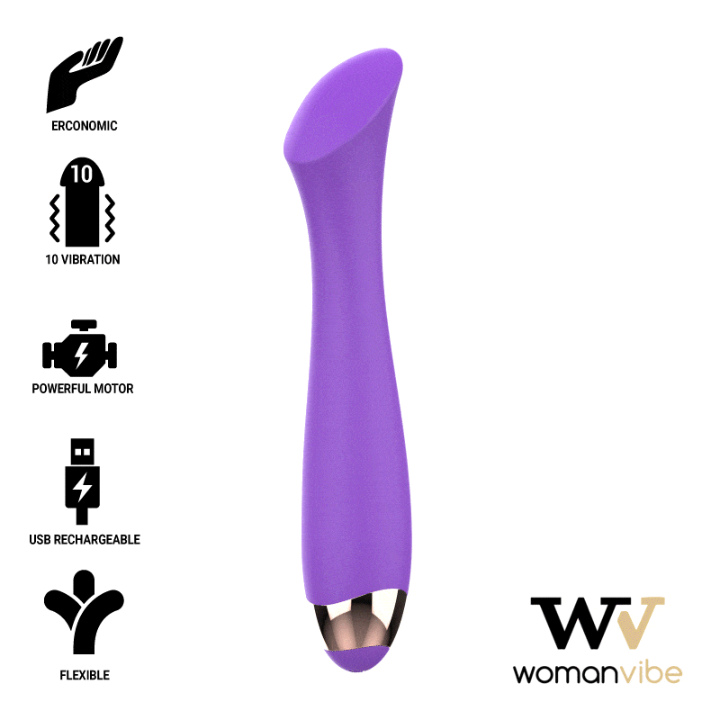 WOMANVIBE - MANDY "K" PUNKT SILIKON VIBRATOR