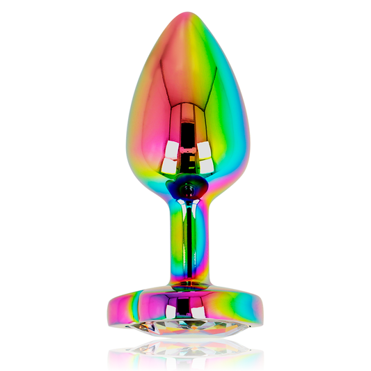 OHMAMA - PLUG ANAL DE CORAZÓN BRILLANTE, TALLA S
