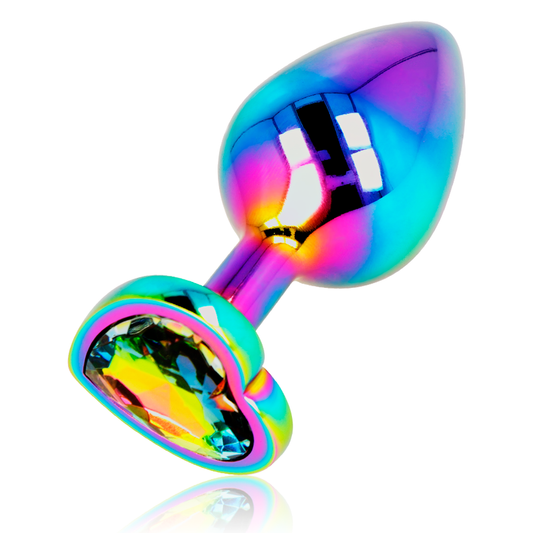 OHMAMA - PLUG ANAL SHINE HEART, TALLA M