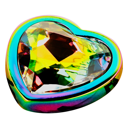 OHMAMA - PLUG ANAL SHINE HEART, TALLA M