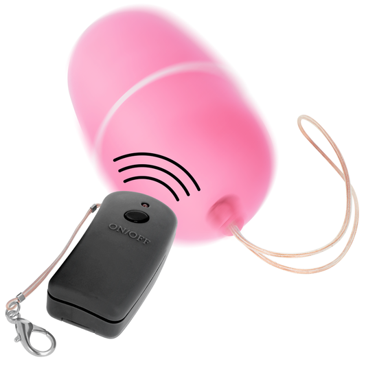 ONLINE - HUEVO VIBRADOR CON CONTROL REMOTO ROSA
