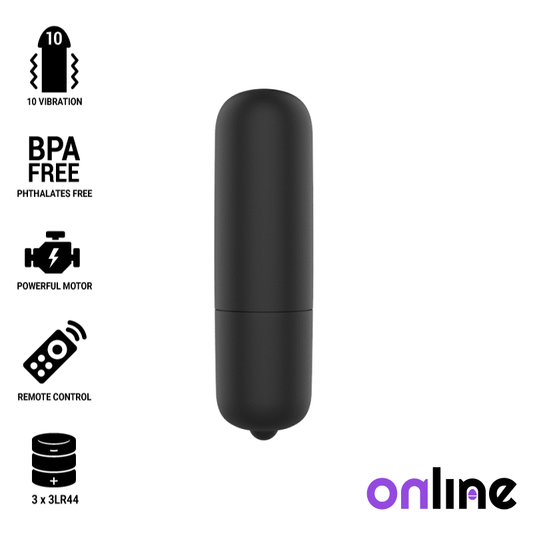 ONLINE - BLACK MINI VIBRATION BALL